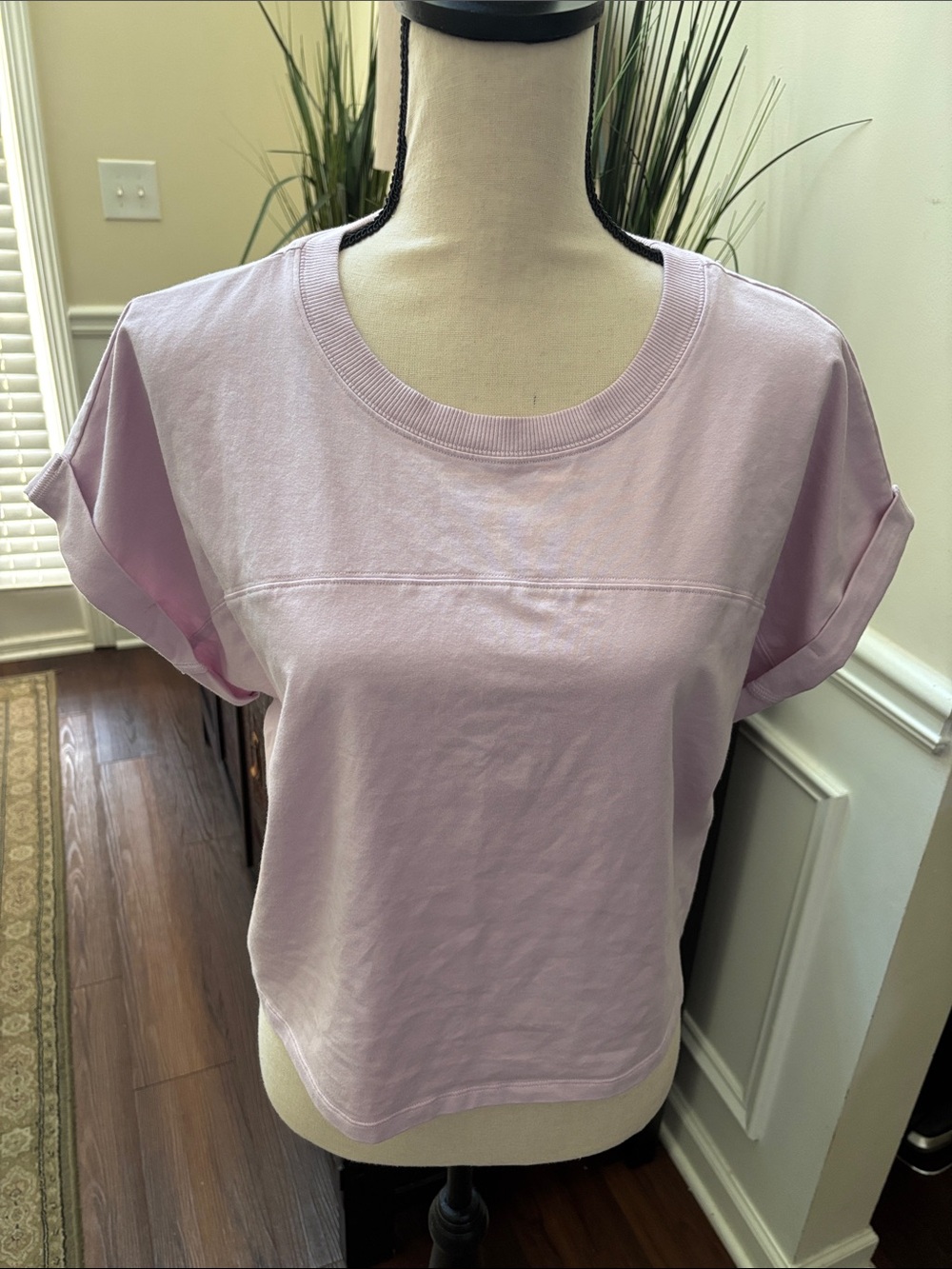 Aerie Offline Soft purple Cropped Top size XL